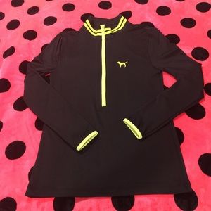 PINK ultimate half-zip