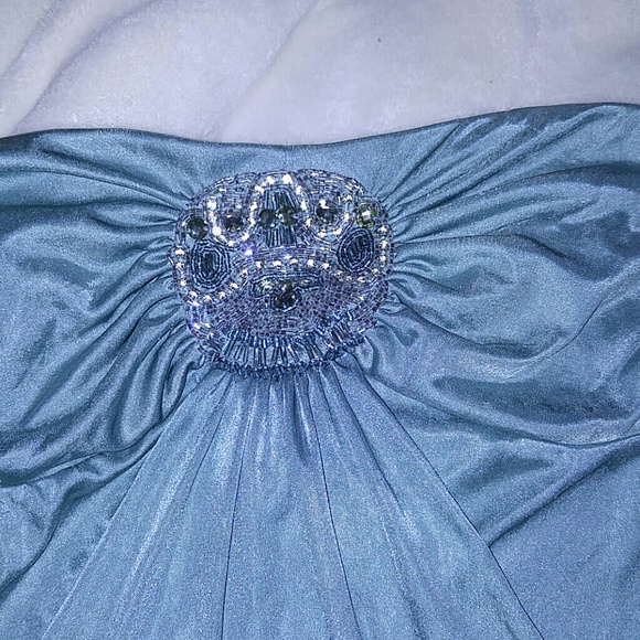 Beaded embellishment tube top - Picture 3 of 3