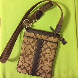 Coach cross body purse