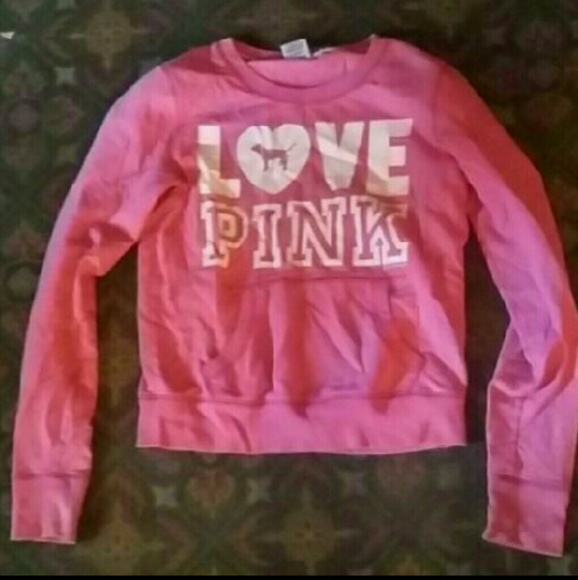 vs pink sweater