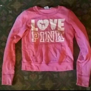 vs pink sweater