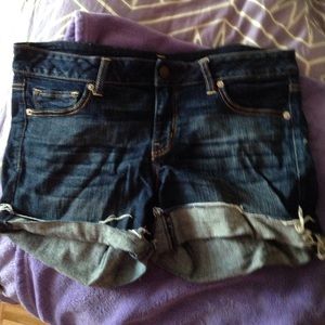 Cutoff Jean Shorts