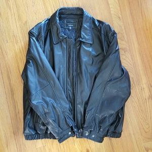 Men's leather jacket