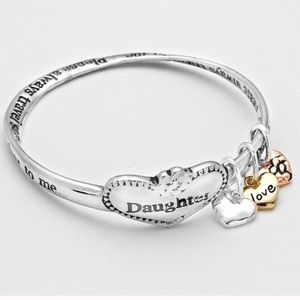 Daughter charm bracelet