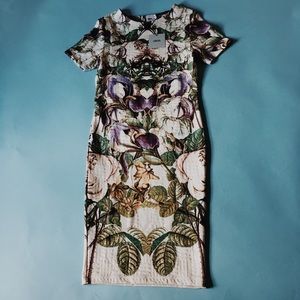 ASOS Floral Print midi Dress