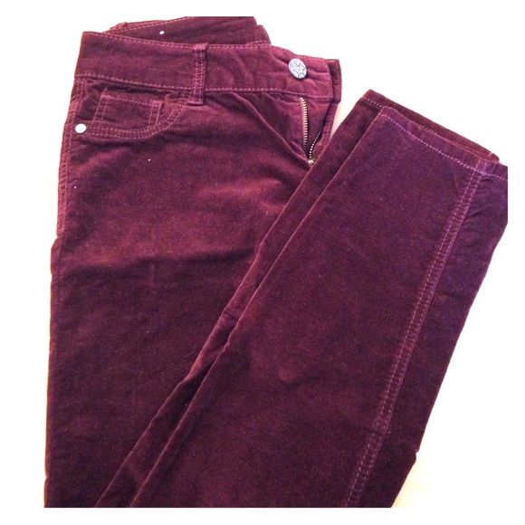 FALL PICK🍂❤️Dark Maroon Velvet pants