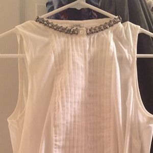 J. Crew sleeveless shirt