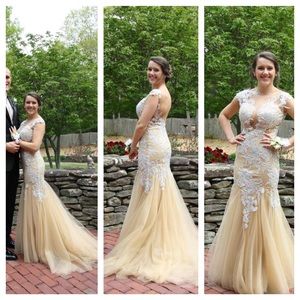 Tan Prom Dresses