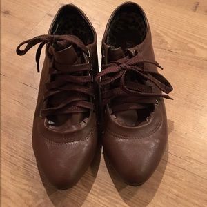 Brown shoes