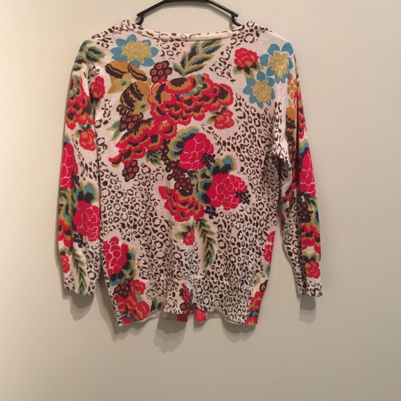 Pretty Print Cardigan - Picture 4 of 4