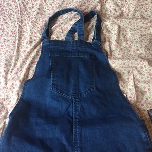 Forever 21 Denim Overall Dress