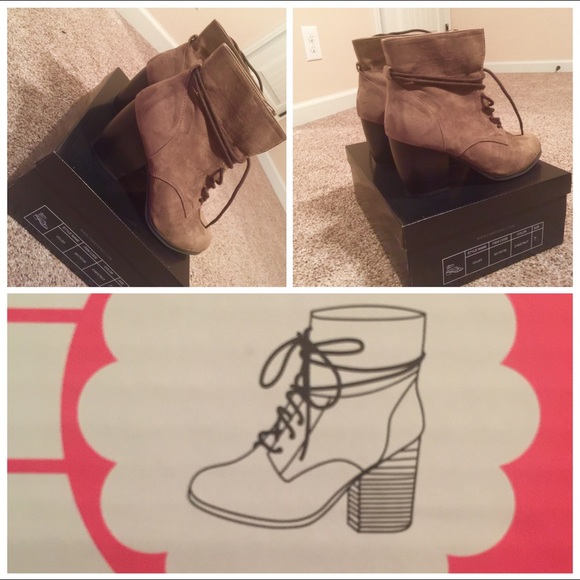 Taupe Ankle Booties