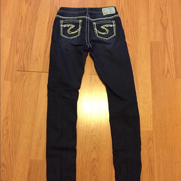 Silver suki super skinny jeans 26/33