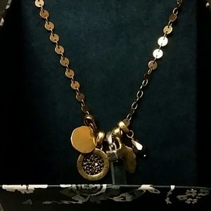 NWT! Long multi charm necklace