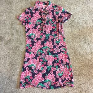 Lilly Pulitzer Cherry Blossom Polo Dress