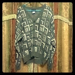 Printed Men Sweater