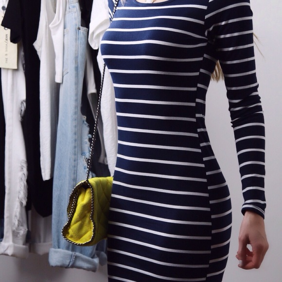 Navy Stripe Mini - Picture 3 of 4