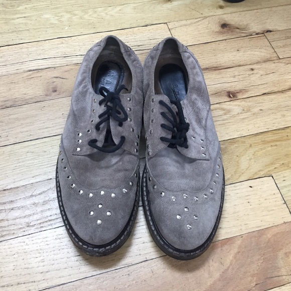 Marni studded oxfords
