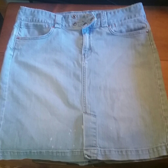 Gap stretch Light blue denim skirt