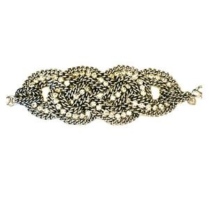 Authentic Stella & Dot Petra Braided Bracelet