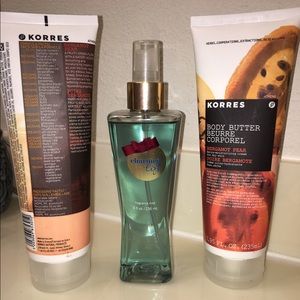 Lotion and perfume
