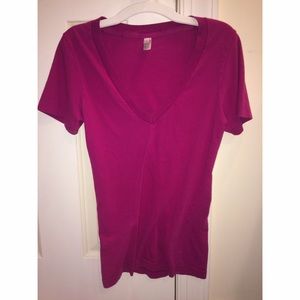 American Apparel V-Neck Top