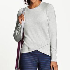 Athleta Criss Cross Sweatshirt