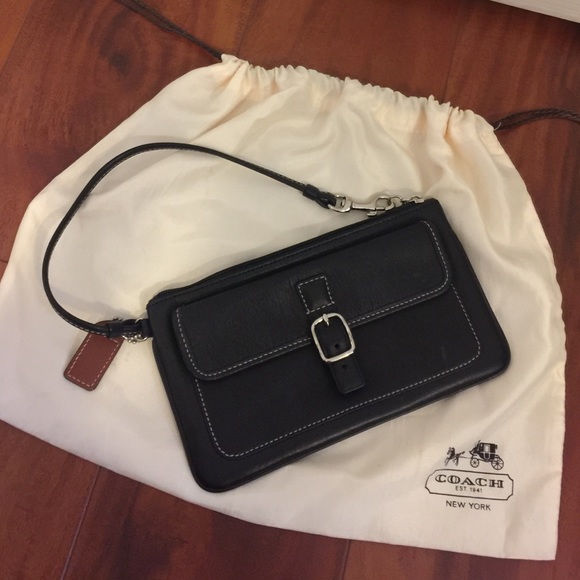Coach mini hang bag