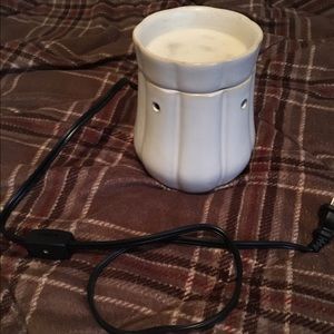 Plug in candle wax warmer