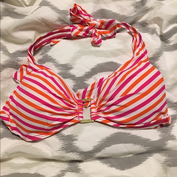 Ralph Lauren striped bikini top - size 6
