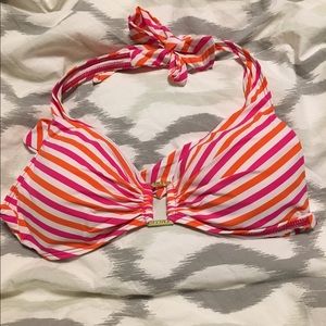 Ralph Lauren striped bikini top - size 6