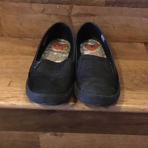 Rocket Dog black loafers