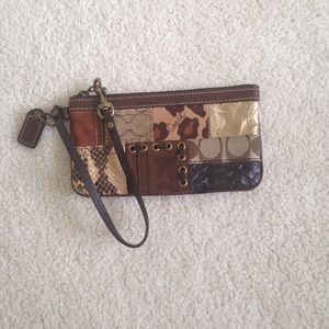 SOLD Coach Wristlet