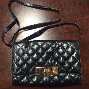 Michael Kors Susannah Lock Quilted Clutch