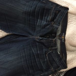 Lucky easy rider jeans. Straight leg
