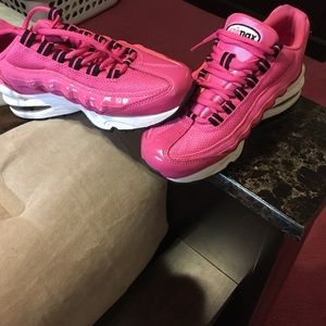 Pink AirMax sneakers