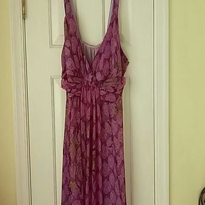 Long flowing maxi dress