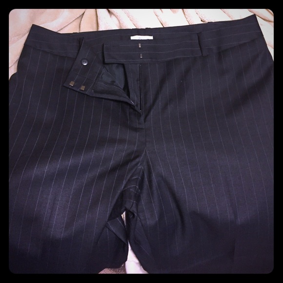 Ann Taylor, black suit pants