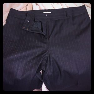 Ann Taylor, black suit pants