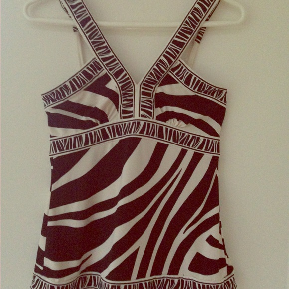 BCBG Zebra Striped Town