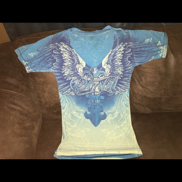 Women's Sinful by Affliction top