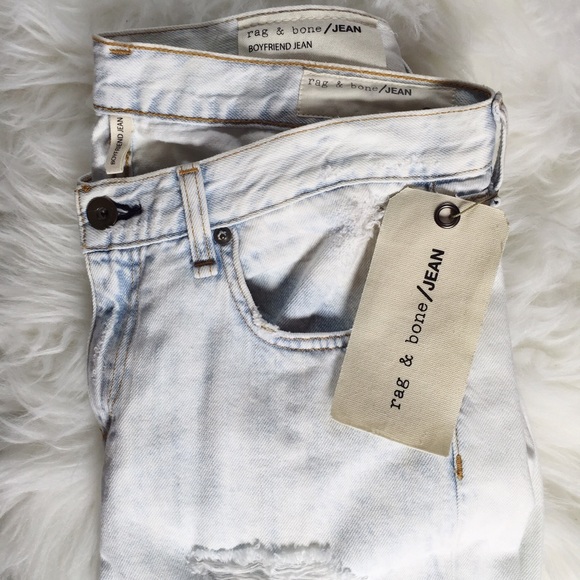 Rag + Bone Bleached Boyfriends *Last One* - Picture 4 of 4