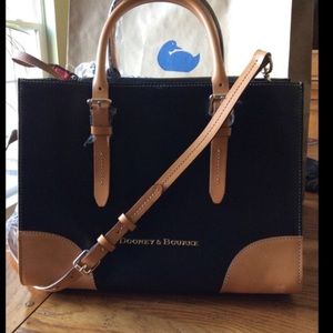 Dooney & Bourke large leather Janine Satchel