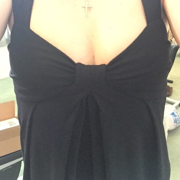 Medium little black bubble dress with bow top! - Picture 2 of 4