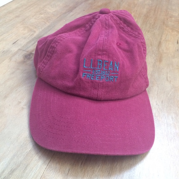 Ll bean maroon hat!