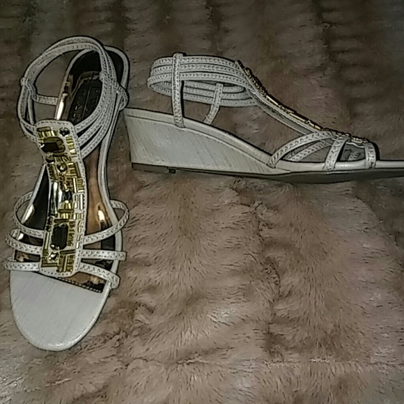 Reposhing! Love these! Jeweled sandals! - Picture 3 of 4