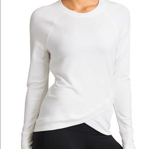 Athleta criss cross sweatshirt