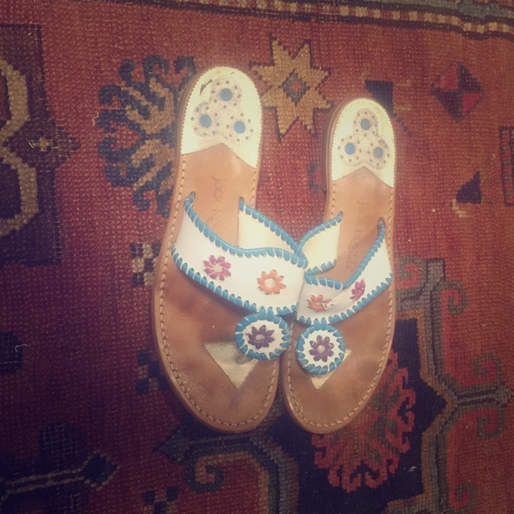 Jack Rogers multicolor sandals