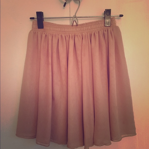 Sheer American Apparel skirt