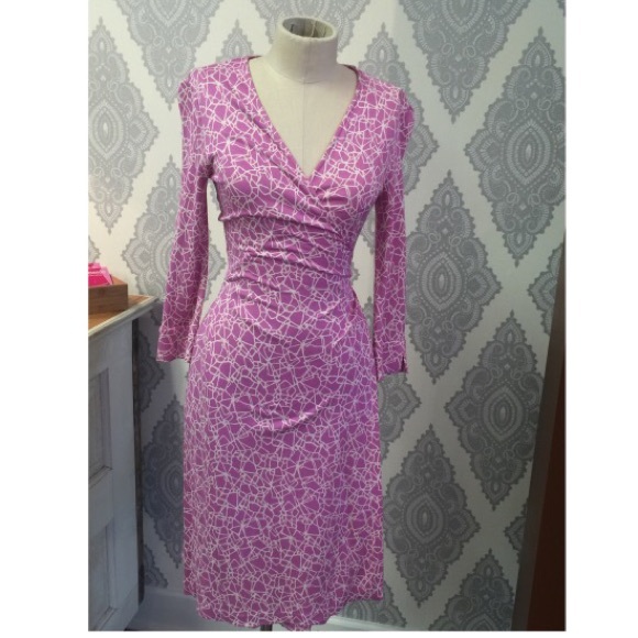 DVF Jeanne Two Jersey Wrap Dress